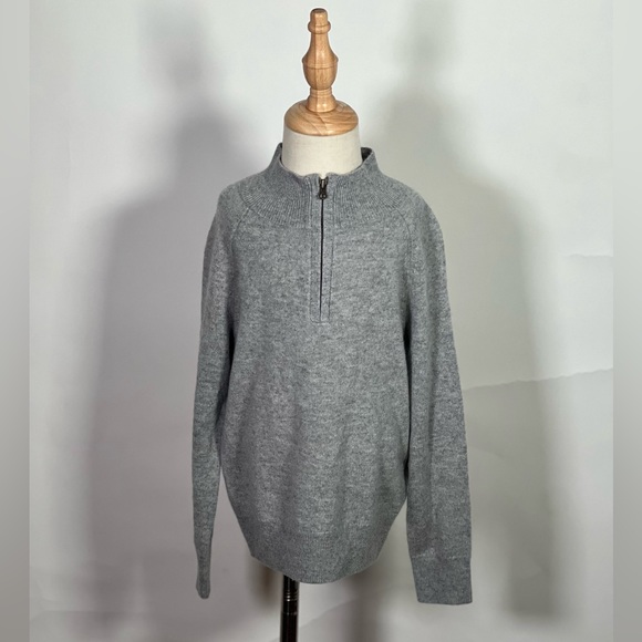 New Crewcuts Kids' cashmere half-zip sweater - Picture 4 of 5